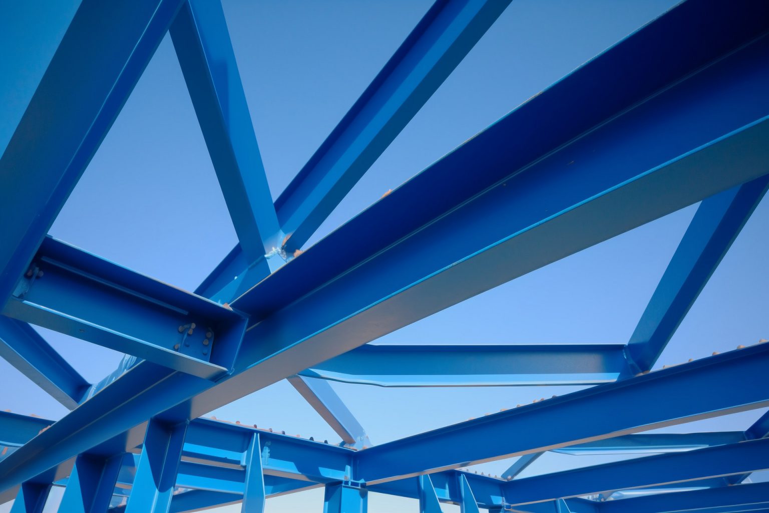 I-beam and S-beam steel sections